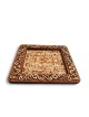 Plaque de Matzah en bois carrée décorée, cadeaux Tu B'Av, Judaica israélienne