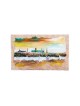 View of Temple Mount Painting on Jerusalem Stone , Tu B'Av Gifts , Isr