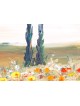 Peinture à l’huile de paysage naturel de Jérusalem, cadeaux de Tu B’Av, Juda israélien