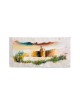 Stunning Tower of David Oil Painting , Tu B'Av Gifts , Israeli Judaica