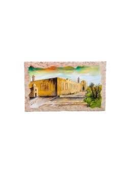 Grotte des Patriarches Peinture à l’huile , Cadeaux Tu B’Av , Judaica israélien