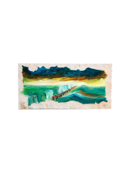 L'évasion d'Egypte Superbe peinture sur Jérusalem, Cadeaux Tu B'Av, I
