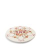 Belle céramique de plaque de Seder de cercle, cadeaux de Pâque, Judaï israélien
