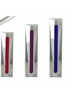 Étui Mezuzah en aluminium de différentes couleurs, étuis Avi Nadav Mezuzah, est