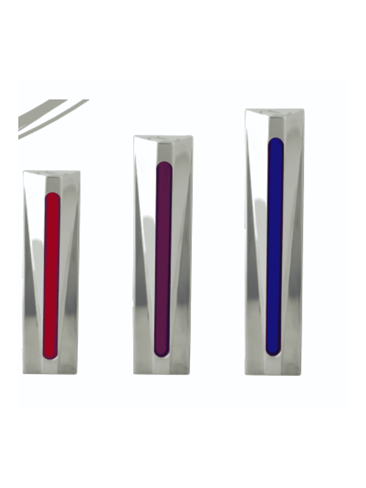 Étui Mezuzah en aluminium de différentes couleurs, étuis Avi Nadav Mezuzah, est