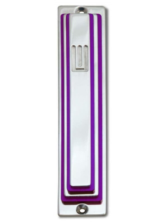 Custom Colors Mezuzah Case Made of Anodized Alumin , Avi Nadav Mezuzah