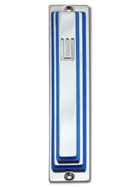 Étui Mezuzah de couleurs personnalisées en aluminium anodisé, Avi Nadav Mezuzah