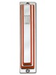 Étui Mezuzah de couleurs personnalisées en aluminium anodisé, Avi Nadav Mezuzah