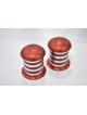 Salt & Pepper Shakers with Shiny Finish , Jewish Housewarming , Israel