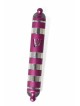 Colorful Round Mezuzah Case Made of Aluminum , Avi Nadav Mezuzah Cases
