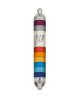 Caisse ronde colorée de Mezuzah en aluminium, caisses Avi Nadav Mezuzah
