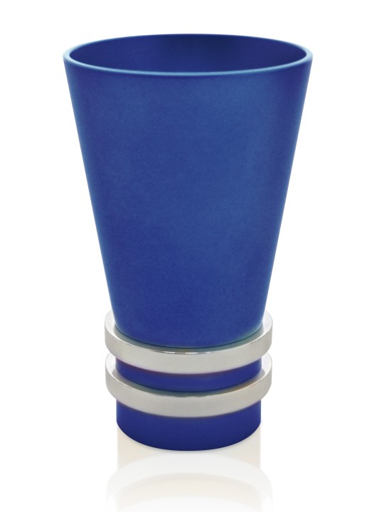 Coupe de Kiddouche en aluminium avec anneaux épais, coupes de Kiddouche modernes, israéliennes