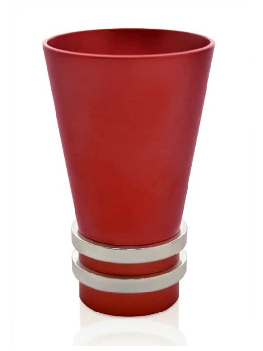 Coupe de Kiddouche en aluminium avec anneaux épais, coupes de Kiddouche modernes, israéliennes