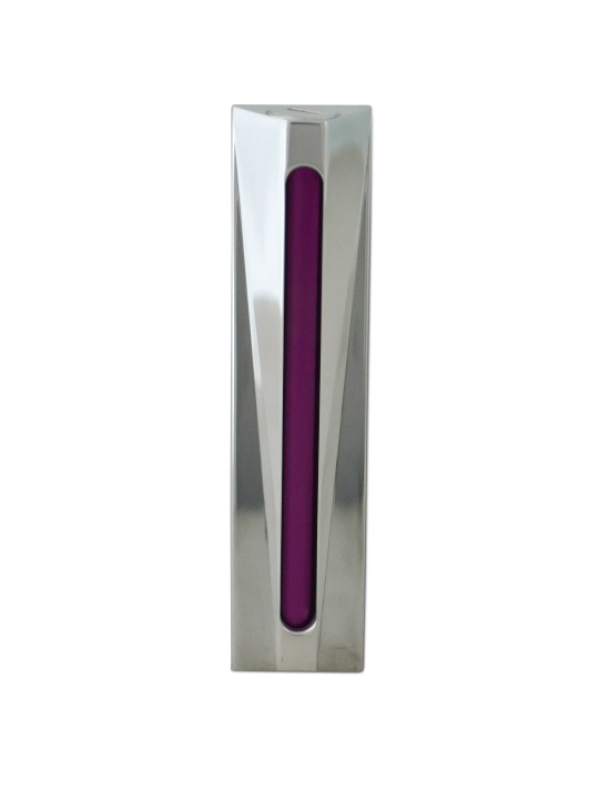 Cas coloré en aluminium brillant moderne unique de Mezuzah, Avi Nadav Mezuzah