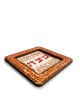 Square Flowers Matzah Tray For Passover , Tu B'Av Gifts , Israeli Juda