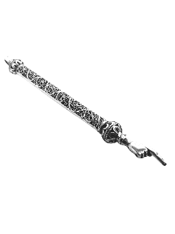 Petit pointeur de Torah en argent sterling en filigrane tourbillonnant, cadeaux de Pâque,