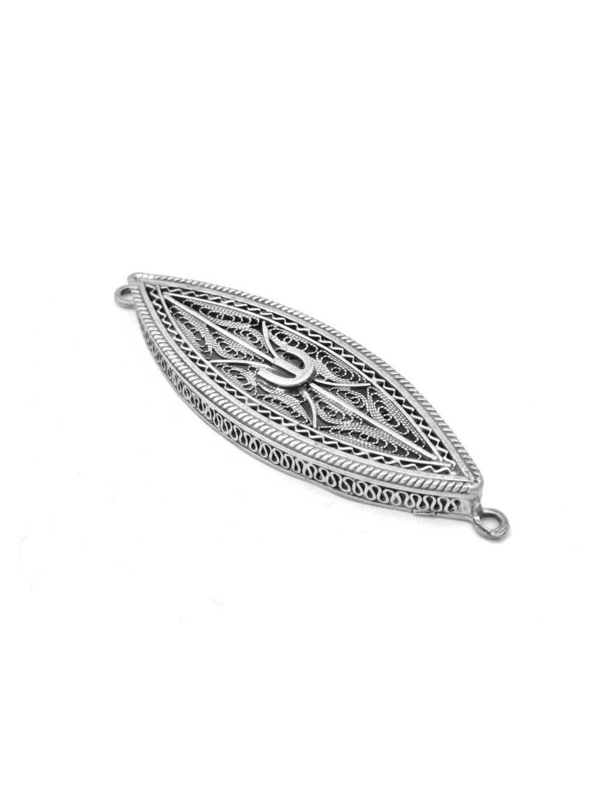 Small Size Filigree Mezuzah Case from Silver , Tu B'Av Gifts , Israeli