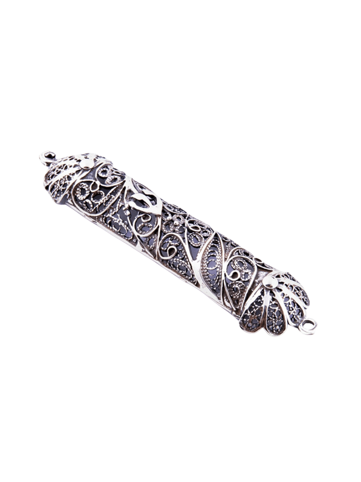 Étui Mezuzah décoré unique et spécial, cadeaux Tu B'Av, Ju israélien