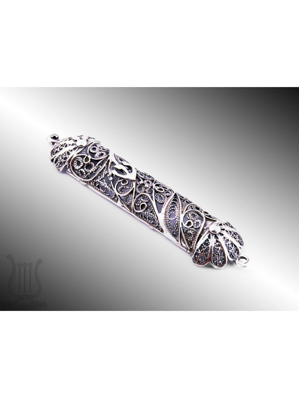 Étui Mezuzah décoré unique et spécial, cadeaux Tu B'Av, Ju israélien