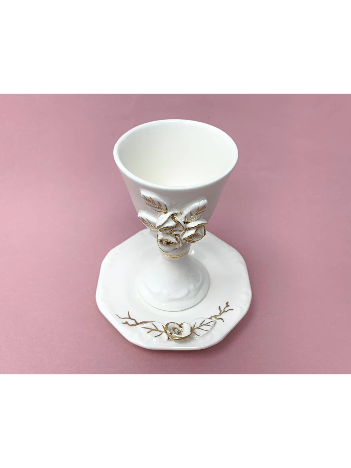 Ensemble moderne de tasses et d'assiettes de Kiddouch, cadeaux de Pâque, Judaica israélien