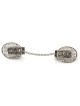 Shema Israel Sterling Silver Talit clips , Clips Talit , Jud israélien
