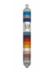 Multi Colored Anodized Aluminum Mezuzah , Large Mezuzahs , Israeli Jud