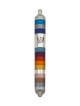 Mezouza en aluminium anodisé multicolore, grandes mezouza, Jud israélien