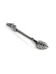 Cuillère feuille d'argent sterling personnalisée, naissance et Brit Mila, Isra