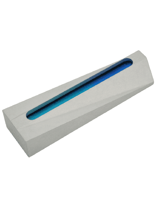 Étui Mezuzah moderne avec émail coloré, étuis Avi Nadav Mezuzah, I