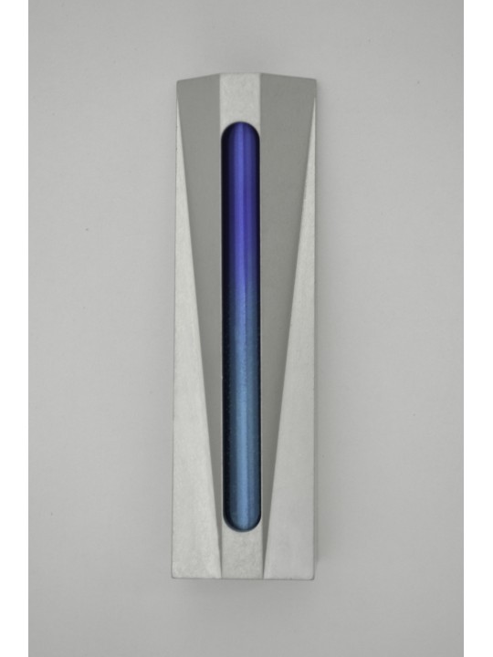Étui Mezuzah moderne avec émail coloré, étuis Avi Nadav Mezuzah, I