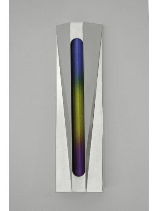 Modern Mezuzah Case with Colorful Enamel , Avi Nadav Mezuzah Cases , I