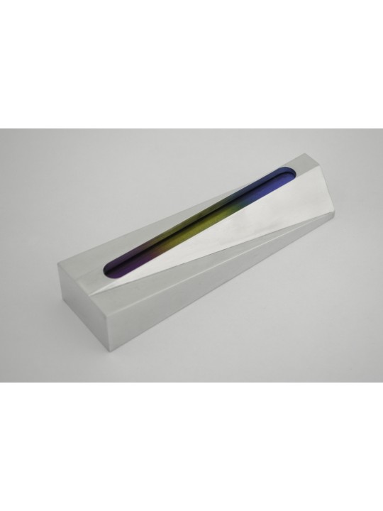 Étui Mezuzah moderne avec émail coloré, étuis Avi Nadav Mezuzah, I