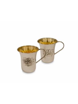 Sterling Silver Yalda Tova Cup , Cadeaux de Pâque , Judaica israélien