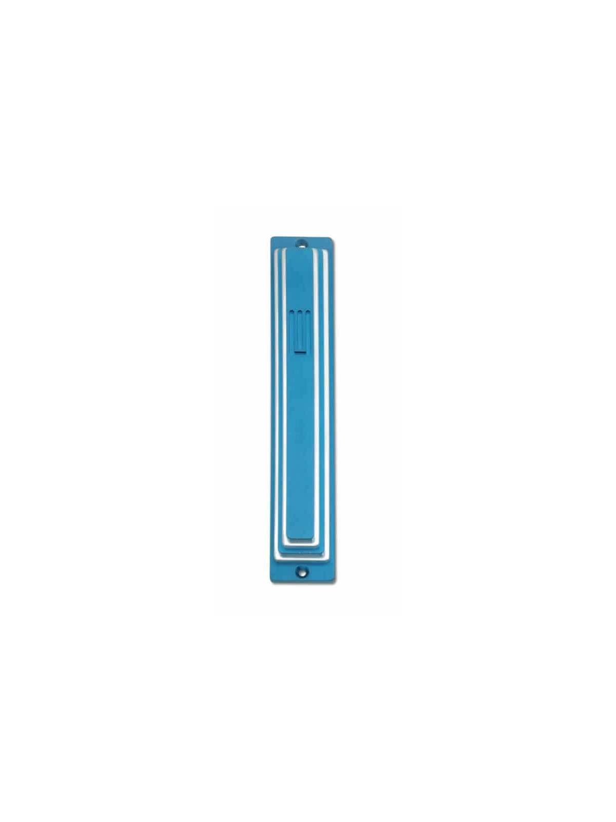 Modern Multicolored Multi-Tiered Mezuzah Case , Large Mezuzahs , Israe