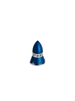 Modern Rocket Shaped Aluminum Salt Shaker , Jewish Housewarming , Isra