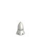 Modern Rocket Shaped Aluminum Salt Shaker , Jewish Housewarming , Isra