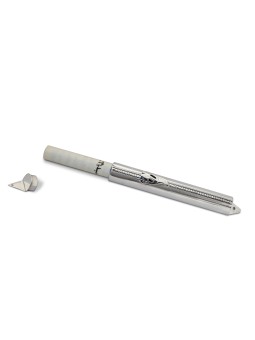 Étui Mezuzah classique en argent fait à la main, pour rouleaux de 7 cm, Judai israélien