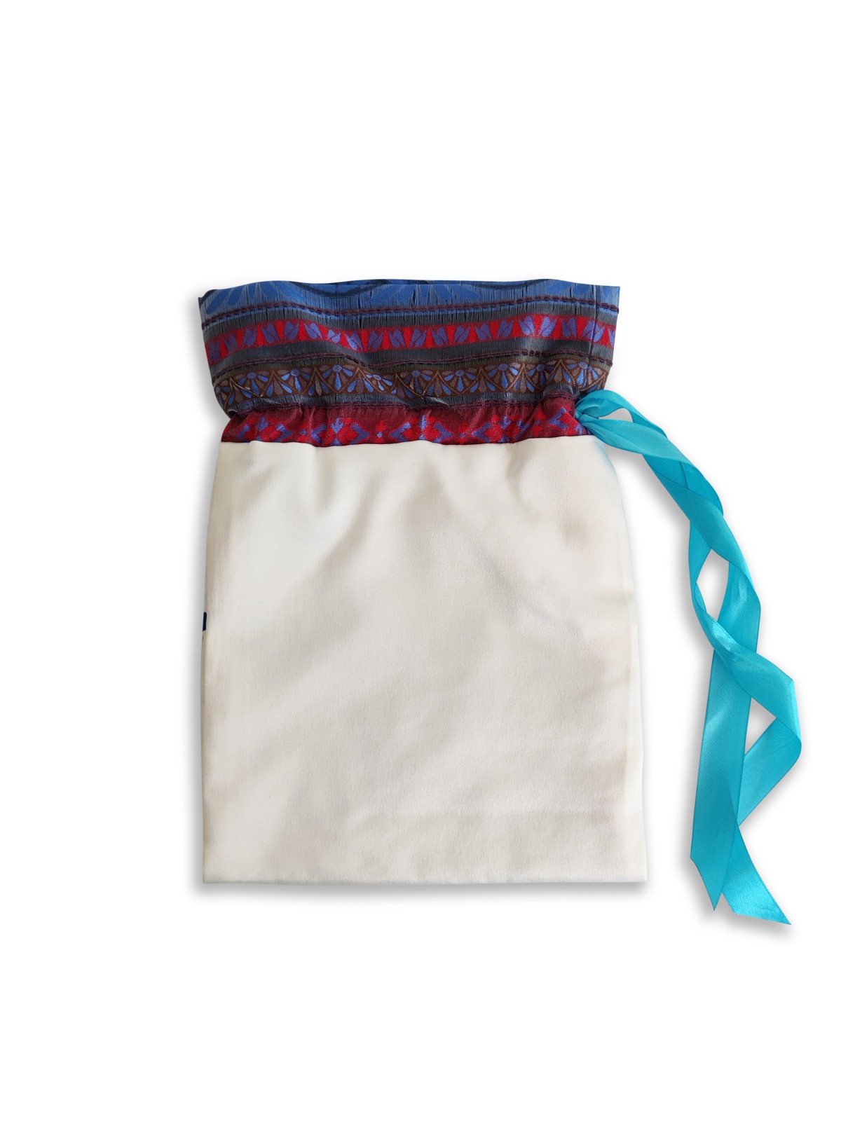 Unique Hand Velvet Embroidered Afikoman Bag with F , Passover Gifts ,