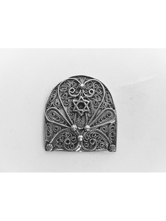 Étoile de David Filigree Design Tallit Clips de Si , Cadeaux de Pâque ,