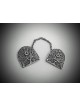 Étoile de David Filigree Design Tallit Clips de Si , Cadeaux de Pâque ,