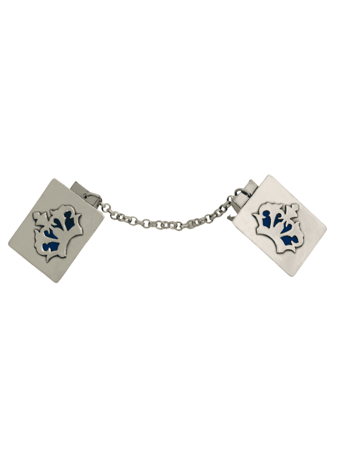 Clips extraordinaires de Talit d’argent de couronne, clips de Talit, Judai israélien