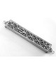Unique and Square Yemenite Filigree Mezuzah Cover , Tu B'Av Gifts , Is