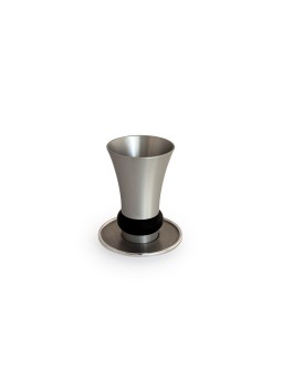 Personalized Kiddush Cup with Color Ring , Modern Kiddush Cups , Israe