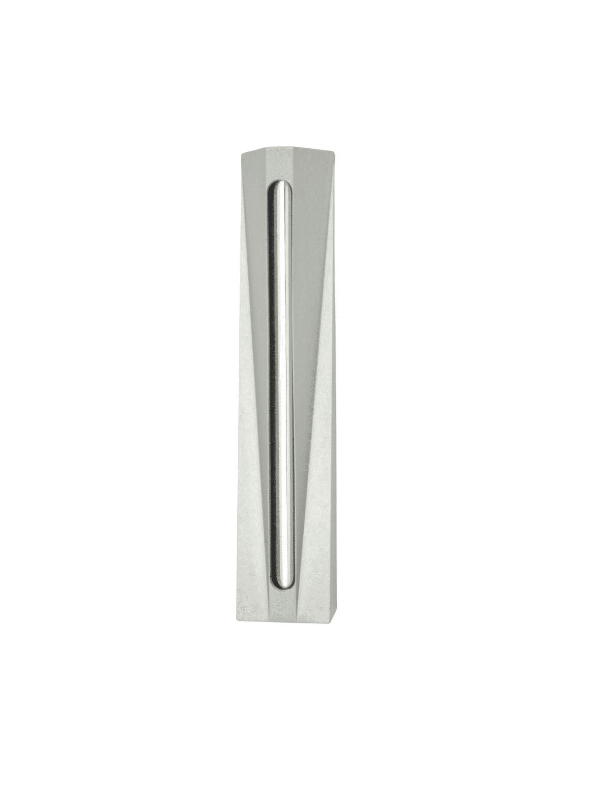 Unique Modern Aluminum Mezuzah Case , Large Mezuzahs , Israeli Judaica