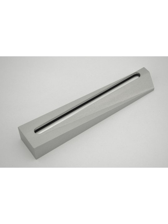 Boîtier moderne unique en aluminium Mezuzah, grandes Mezuzahs, Judaica israélien