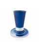 Ensemble de tasses de Kiddush modernes personnalisées en aluminium, tasses de Kiddush modernes, israéliennes