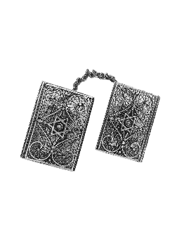 Étoile en argent sterling de David Filigree Design Tall , Cadeaux de Pâque ,