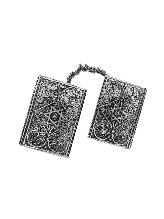 Étoile en argent sterling de David Filigree Design Tall , Cadeaux de Pâque ,