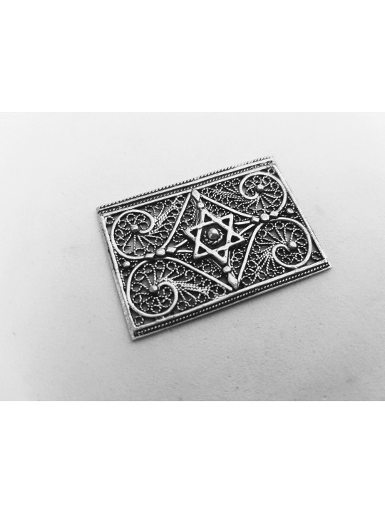 Étoile en argent sterling de David Filigree Design Tall , Cadeaux de Pâque ,
