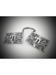 Traditional Filigree Silver Chai Tallit Holders , Passover Gifts , Isr